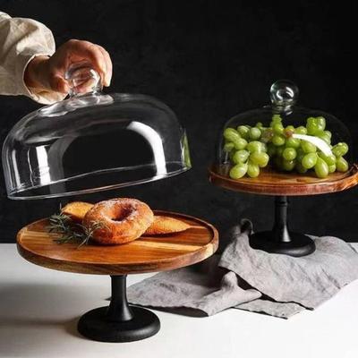 Прозрачная крышка для торта, круглая крышка-купол для торта, крышка для демонстрации выпечки для еды, торта, дня рождения, свадебной вечеринки, принадлежности