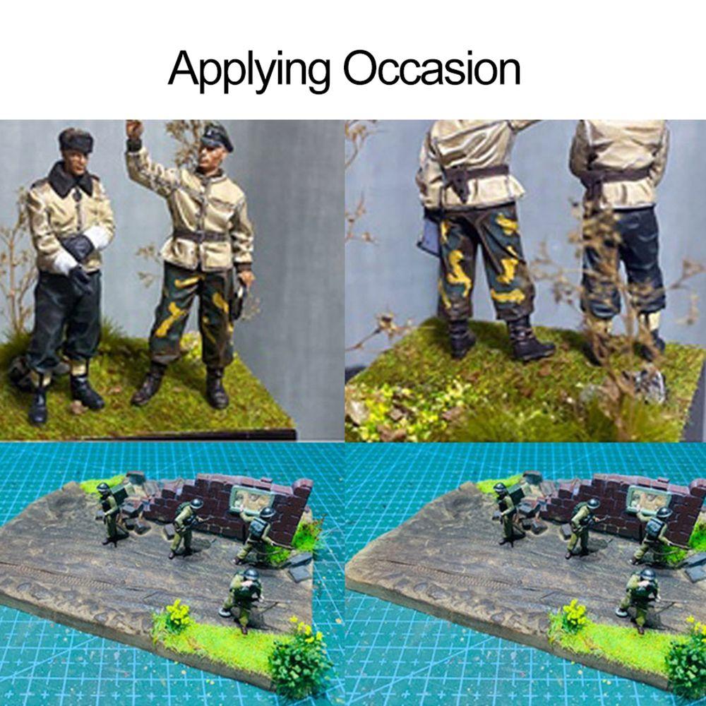 5mm Railway Wild Terrain Scenery Modeling Artificial Grass Cluster Static Grass Tuft Wargame Model