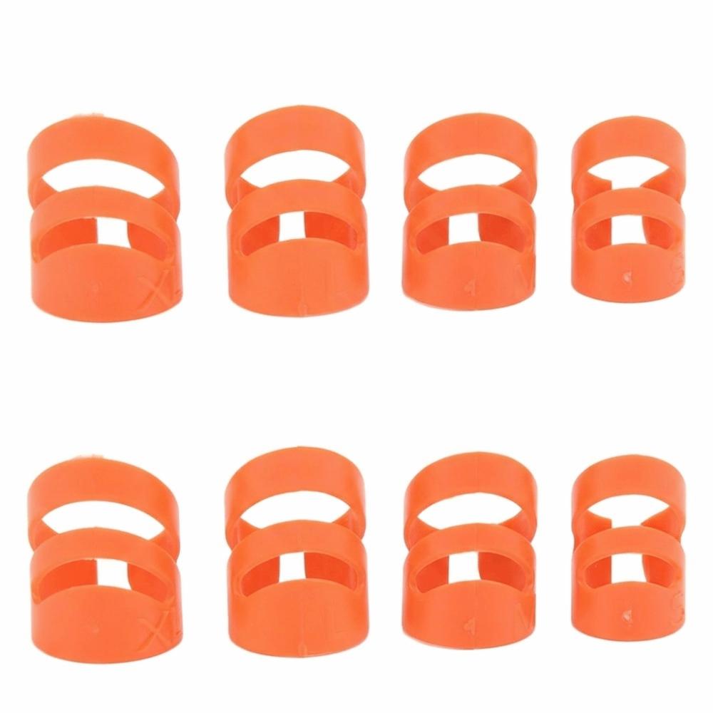 8PCS Adjustable Guitar Finger Pick Multiple Sizes Instrument Accessory Set Stringed Instrument