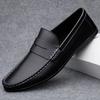 Leather Men's Shoes Summer New Driving Flat Casual Style Men's Shoes Trendy Outdoor Lazy Loafers Men's Shoes