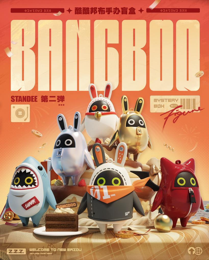 Zenless Zone Zero Bangboo Standee Mystery Blind Box Gifts Toy Model Anime Figures Collect Ornaments