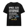 STAR TREK Unisex Adult Intro T-Shirt