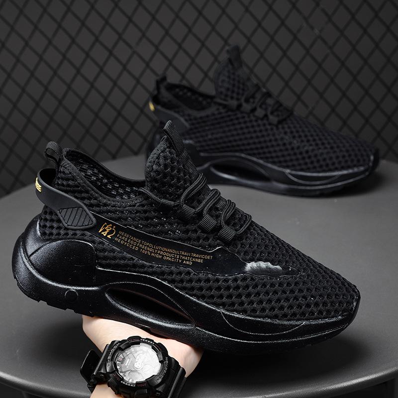 22 новые дышащие спортивные кроссовки с плетением Fly-knit, легкие, сетчатые, полые, повседневная обувь