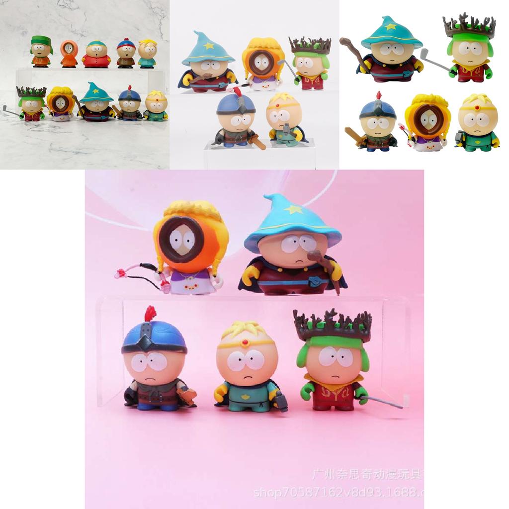Unique South Park The Stick Of Truth Cartoon Doll Delightful Table Decoration Gift Model Figures