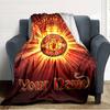 Name Custom Manchester United Fc Print Flannel Blanket High Quality Warm Comfortable Cover for All Seasons Perfect for Gifts Home Decor