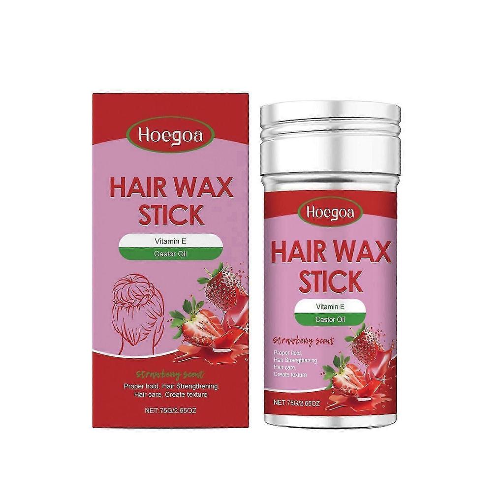 75g Professional Hair Wax Stick for Strong Hold Styling and Edge Control - Unisex