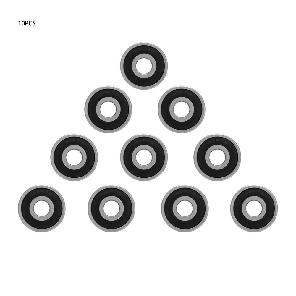 10 шт. 2RS шарикоподшипники с двойным резиновым уплотнением и глубоким желобом (12 х 37 х 12 мм(6301 2rs))