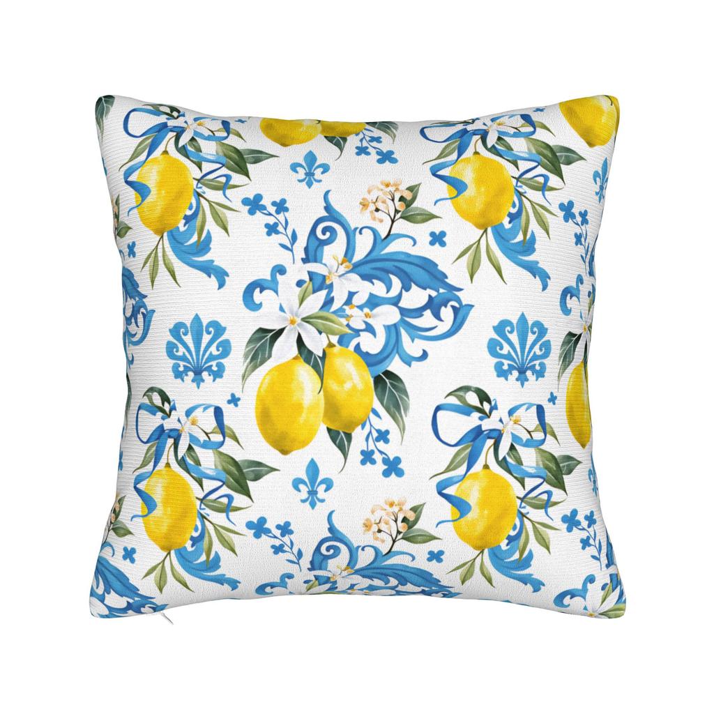 Pillow Cover Fruit Lemon Morden Pillow Case For Sofa Home Decor Pillowcases