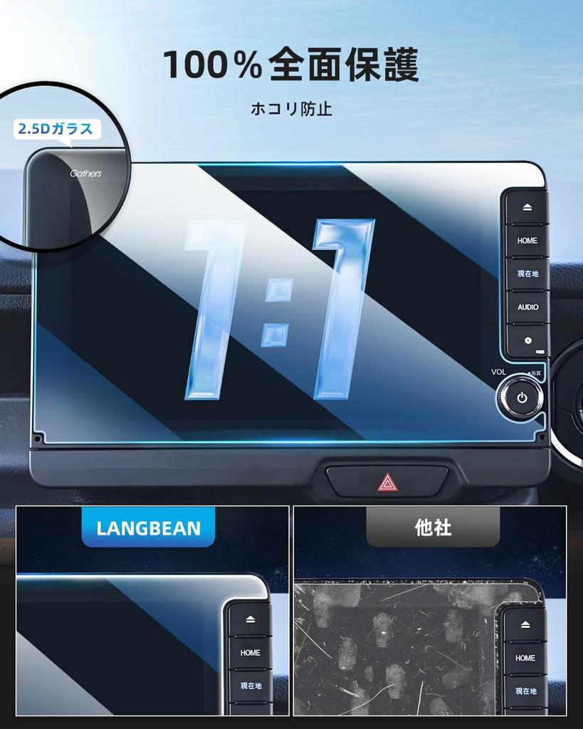 LANGBEAN N-BOX JF5/JF6 Защитная пленка для автомобильной навигации LXU-242NBi Новый N-BOX JF5 Аксессуар 9 дюймов