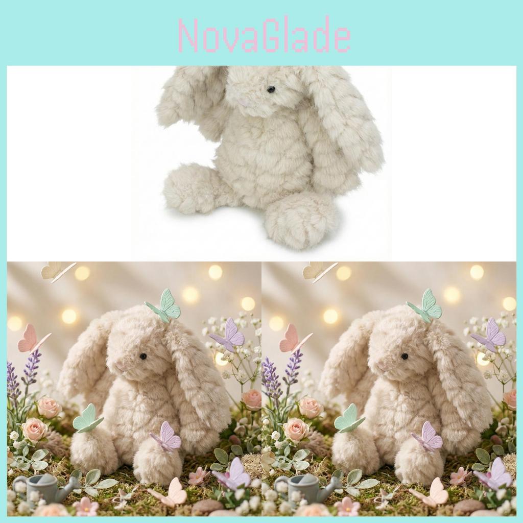 Jc Plush Bunny Toy Childrens Gift Soft Pp Cotton Stuffed Animal For Kids