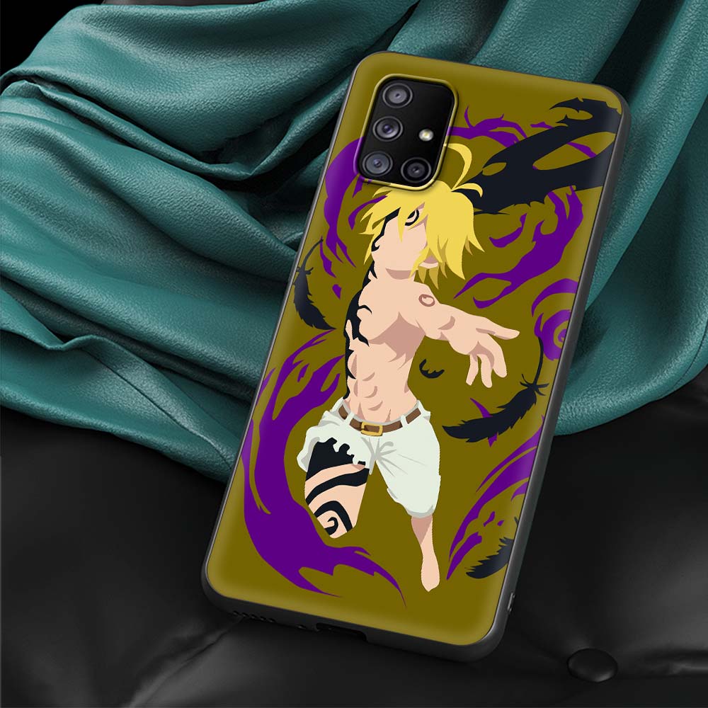 Чехол для телефона с аниме «Семь смертных грехов» для Samsung Galaxy A51 A71 A21S A12 A11 A31 A52 A41 A32 5G A72 A02S, силиконовый чехол из ТПУ