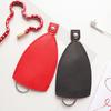 Creative Pull-Out Key Case Cover Leather Large-Capacity Sleeve Keychain Bags Cute Protector Car Fob with Holder Hook