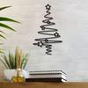 Metal Tree Wall Art Holiday Decor Indoor Outdoor Star Ornaments Living Room Courtyard Garden Home Wall Decorations