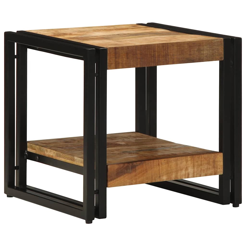 Coffee Table Brown 40 x 40 x 38 cm Solid Mango Wood