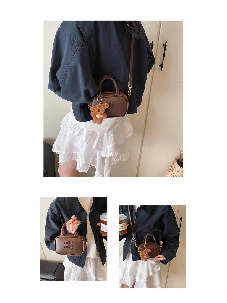 2025 Универсальная женская сумка кроссбоди на шнурке и мини-кошелек для монет