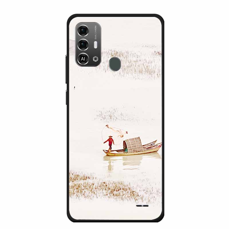 Для ZTE Blade A53 Pro / A53Plus Чехол Милый Мягкий ТПУ Расписной Кот Силиконовая Крышка для ZTE Blade A53 Plus Funda Coque A53Pro Оболочка