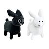 New 25cm Gubby Plush White Rabbit Plush Toy Cartoon Games Healing Companion Plush Animals Toy Doll Children‘s Gifts