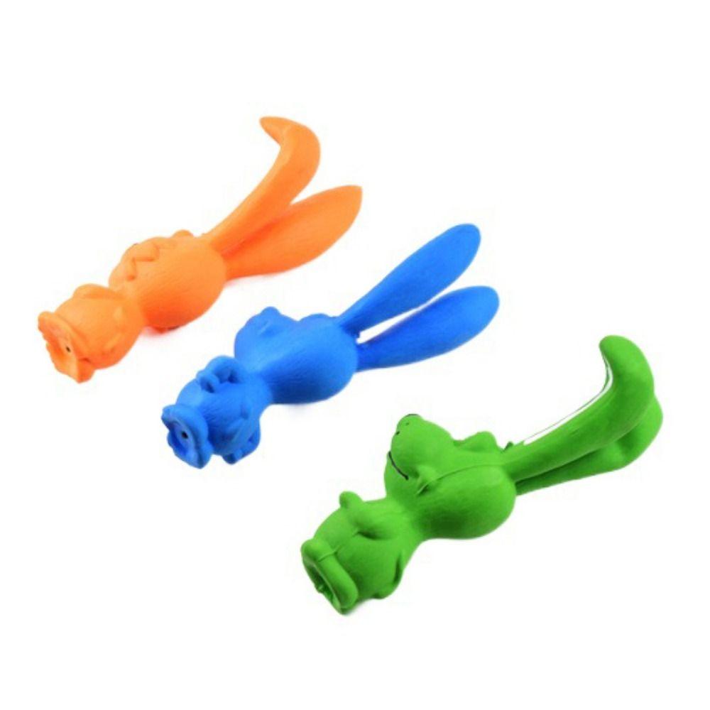 Износостойкая игрушка-пищалка для щенков, устойчивая к укусам, игрушка для жевания собак, звуковая игрушка для чистки зубов