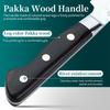 FINDKING Серия Raven Дамасская сталь Кромка 8-дюймовый нож шеф-повара Гюто Острый кухонный нож Японские разделочные ножи Рукоять из дерева пакка