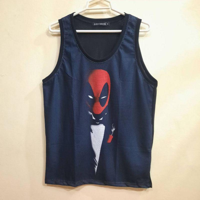 Майка с сеткой с принтом унисекс для мужчин и женщин футболка с сеткой без рукавов 2