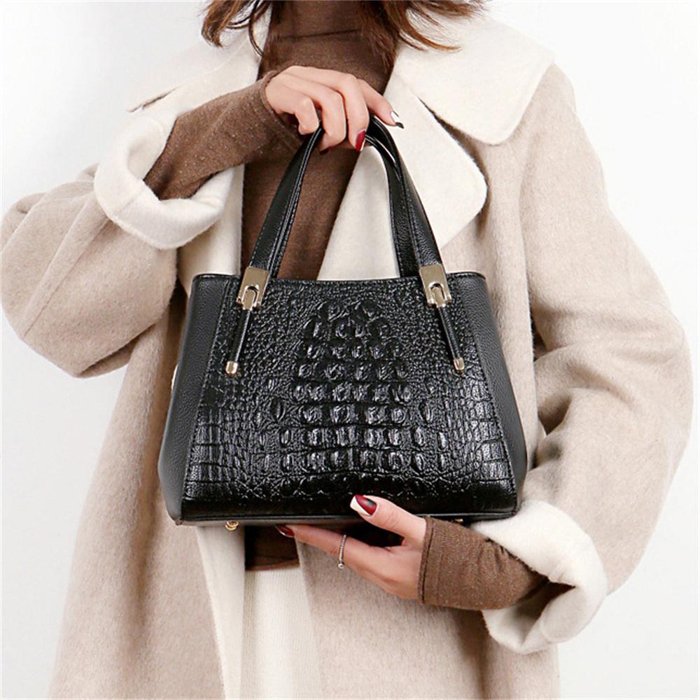 Новая женская сумка-мессенджер, сумка с крокодиловым узором, сумка через плечо