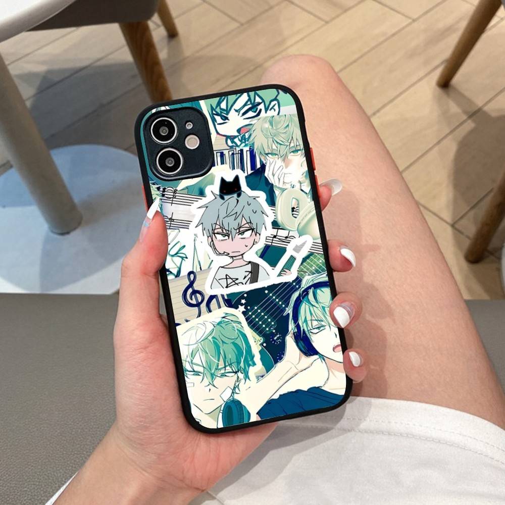 Корейский инопланетный сценический чехол для телефона для iPhone 14 11 12 13 Mini Pro Max 8 7 Plus X XR XS MAX Полупрозрачная матовая крышка