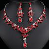 2026 Bridal Necklace Set High-end Crystal Diamond Wedding Dress Banquet Dress Jewelry Matching