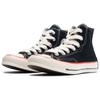 Converse Chuck 70 High Sketch - Black Unisex Sneakers White Red A09139C