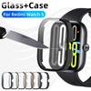 Glass+Case for Xiaomi Redmi Watch 5 Tempered Glass Screen Protector & Hard PC Protective Bumper for Redmi Watch5 Accessories
