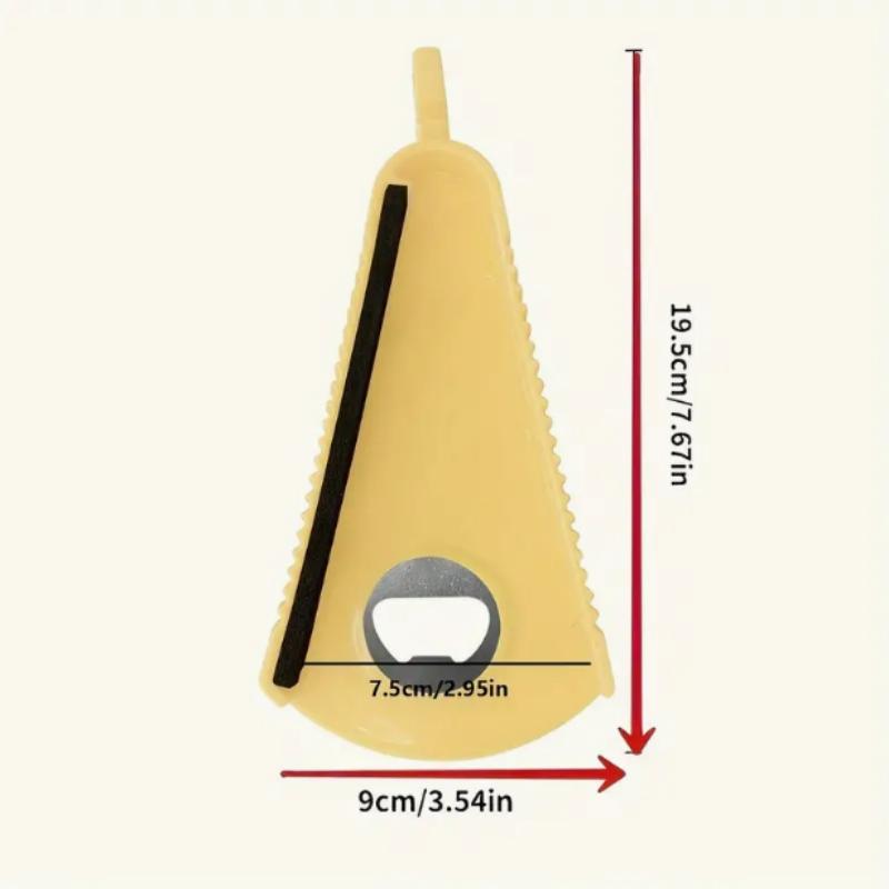 1PC 4 In 1 Multi Function Non-Slip Bottle Opener Tools Jar Opener Gripper BeerOpener For Weak Hands,Children