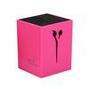 Professional Salon Combs Case Hair Clips Storage Box Hairdressing Scissors Holder (Rose Red)
