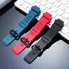 Силиконовый ремешок для часов 18 мм для Casio WS-1400H/1300/1700H W-737H Спортивный полимерный силиконовый ремешок Аксессуары для мужских браслетов