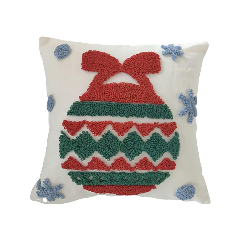 45cm Christmas Pillow Cover, Christmas Deer Cane, Home Sofa Pendant, Decorative Cushion