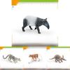 Набор ПВХ моделей диких животных со статичными фигурками животных для коллекционного показа