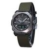ProTrek Analog Digital Green Cordura Cloth Strap Grey Dial Tough Solar PRW-6900YB-3 100M Men's Watch
