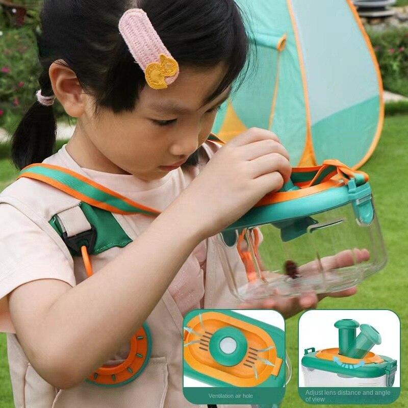 Детские развивающие игрушки для приключений на открытом воздухе Ящик для наблюдения за насекомыми Ролевые игры Инструменты для кемпинга