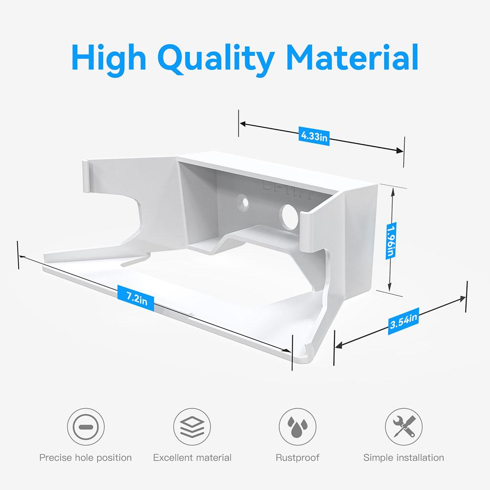 Для Starlink V2 Dishy Vertical Flat Mount ABS Wall Router Protection для Star Link Internet Kit Mesh Router V2 Brackets Holder