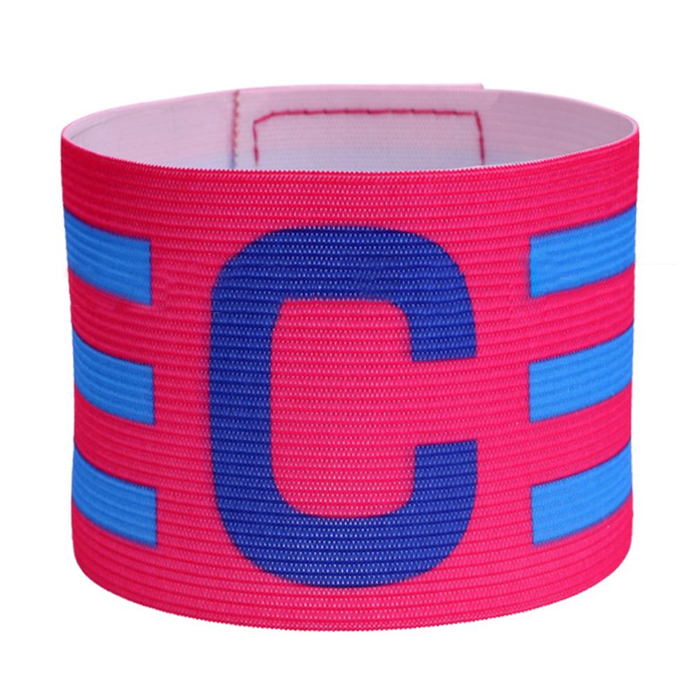 Soccer Player Captain Group Armband Adjustable Brazalete Capitan Band Breathable Stripe Arm Band Clear Icon for Football Captain 6