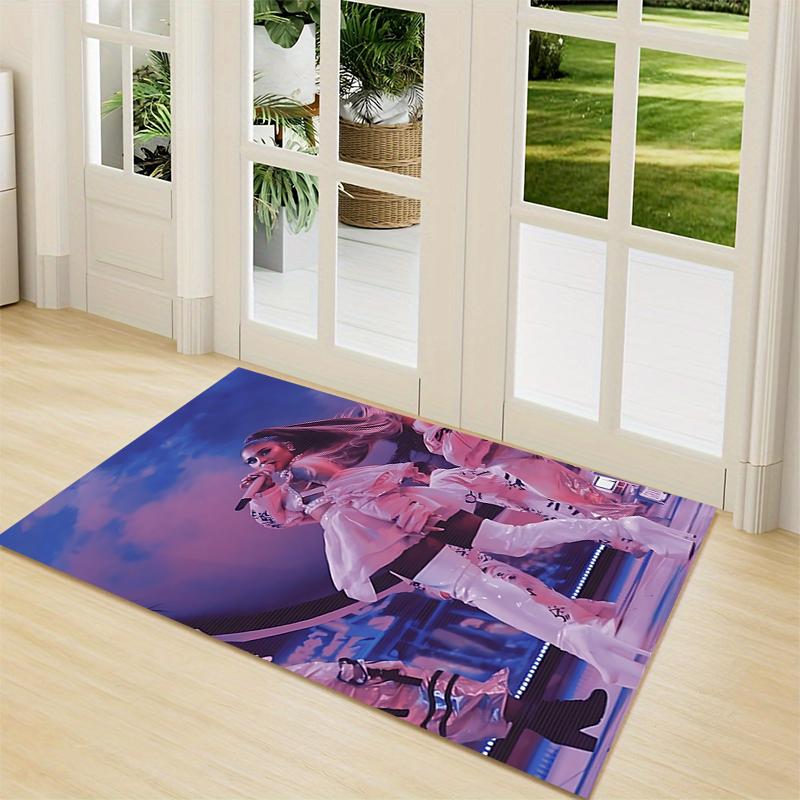 Starry Night Performance Carpet Rug Soft Washable Antislip Home Living Room Sofa Mats Personalized Christmas Rug