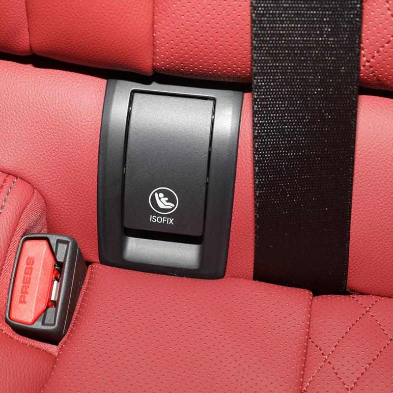 Rear Child Seat Anchor Safety ISOFIX Cover Restraint For BMW 3 series 20-24 G20 G21 G28 G80Seats Benches Accessoires 2020-2024