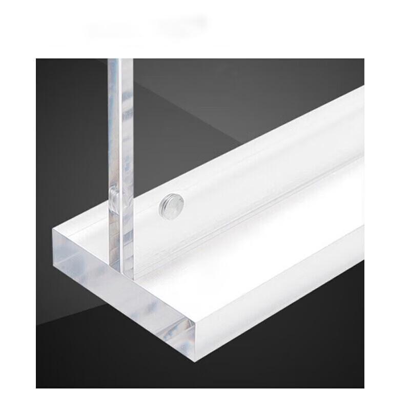 Acrylic T-Shape Double-Sided Display Stand