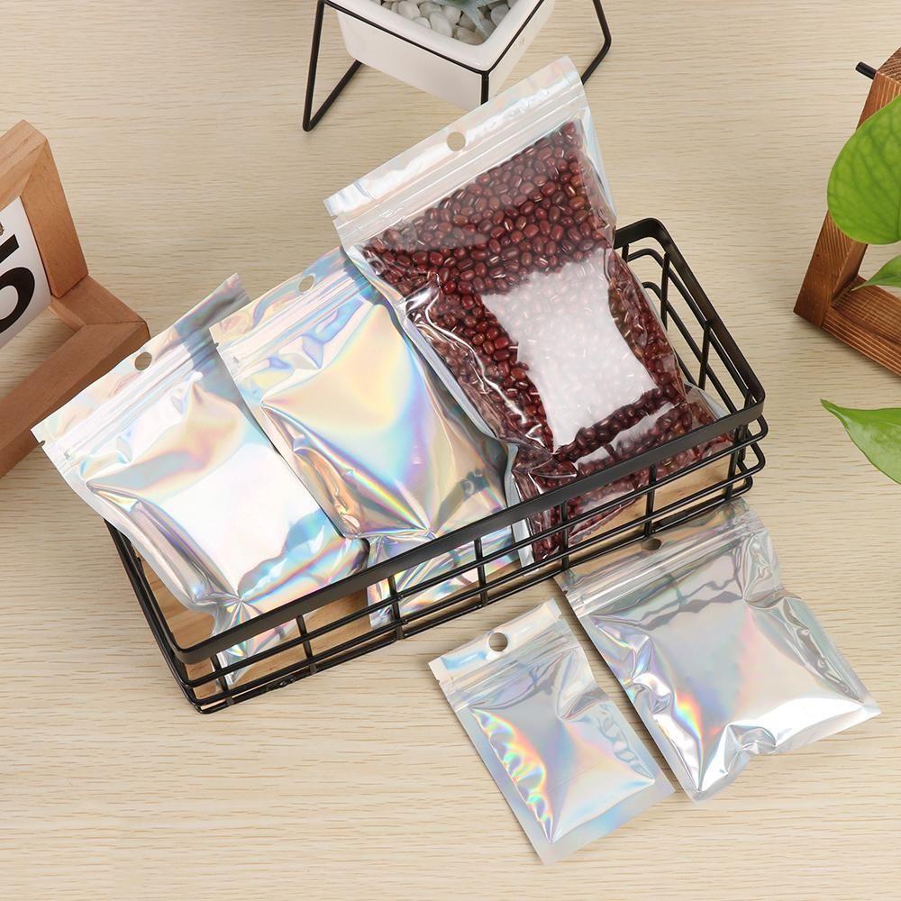 20 Pcs Retail Waterproof Self Seal Zipper Packaging Bag Storage Reclosable Pouches