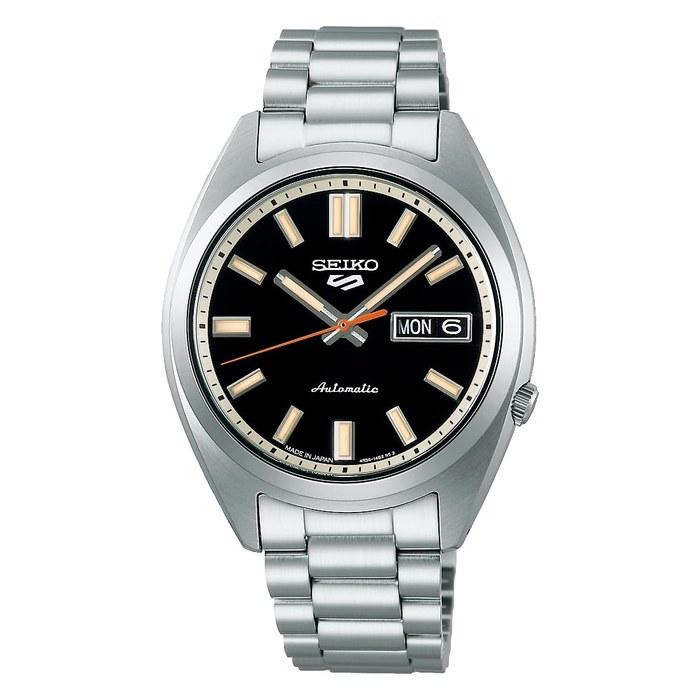 Мужские часы Seiko 5 Sports SBSA255 - Механические Автоматические (с ручным заводом) - Черный циферблат