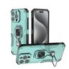 For iPhone 16 15 14 13 Pro Max Phone Case Camera Lens Protect Armor Case For iPhone 14 15 16 Plus 16E Magnetic Ring Holder Cover