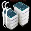 50pcs Dental Floss Picks - Deep Cleaning, Portable & Disposable, Travel-Friendly, Original Flavor Polyester Sticks for Daily Oral Care