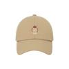 Siyazu SIAC3068 Royal Embroidered Ball Cap_Beige