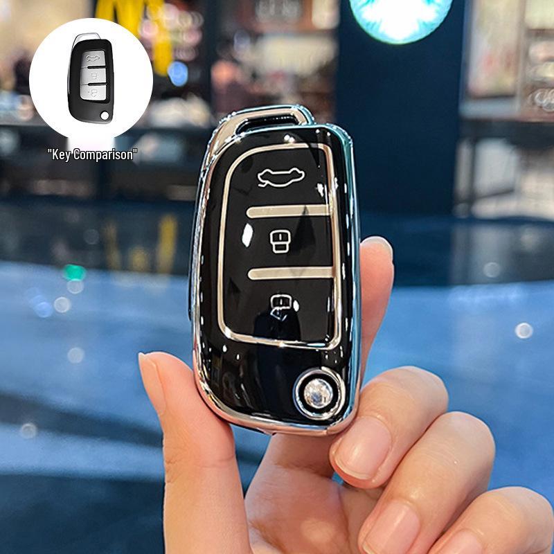 Складной чехол для ключа Geely для Vision X3, King Kong, Emgrand GL, Panda S1, Boyue X1, Xingrui, Binrui.