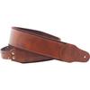 RightOn! STRAPS Guitar Strap, Width 8cm, Length 98-153cm, B-CHARM, Brown