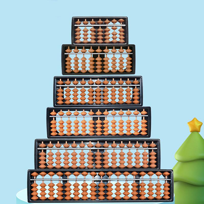 7/11/13/15/17 Разрядные Счёты Стандартные Детские Счёты Соробан Калькулятор Инструмент для Счёта Математика Для Начинающих Игрушка для Счёта