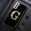 Чехол для телефона Samsung S21 S20 Ultra S10 Plus Lite S21 S20 Fe 5g Galaxy S10e S9 S8 S7 Edge, силиконовый чехол с буквами алфавита